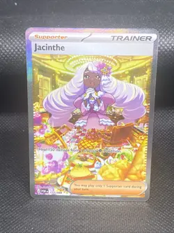 Jacinthe Full Art Rare Holo Trainer-Supporter Card POR 122/088 - Image 1