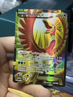 #3 Ho-Oh EX 121/122 XY Breakpoint 2016 Full Art Holo Rare Pokemon Card TCG - Image 4