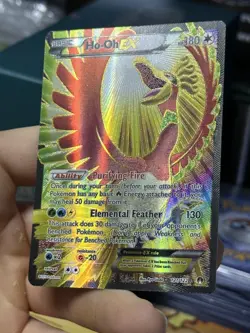 #3 Ho-Oh EX 121/122 XY Breakpoint 2016 Full Art Holo Rare Pokemon Card TCG - Image 5