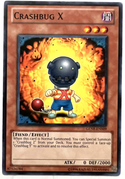 YuGiOh! - Crashbug X - GENF-EN009 - Unlimited - Common - Image 1