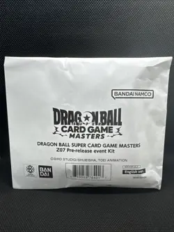 DRAGON BALL SUPER CARD GAME MASTERS Z07 Pre-release Event Kit - Image 1