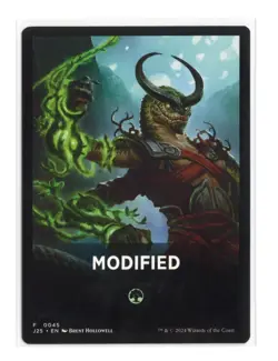 Modified Theme Card T 45 Regular Foundations Jumpstart MTG Card NM - Image 1