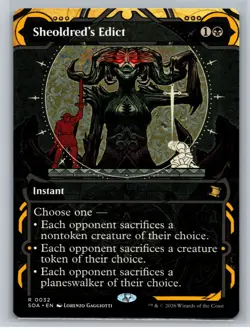 MTG - Secrets of Strixhaven: Mystical Archive #32 Sheoldred's Edict - Rare - Image 1