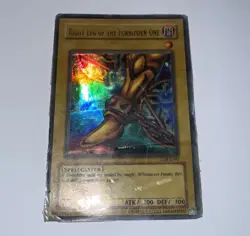 Yugioh Right Leg of the Forbidden One LOB-E097 Ultra Rare (D) - Image 1