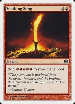 Seething Song MTG 9th Edition NM-MT - Image 1