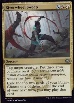 Tarkir: Dragonstorm #219 Riverwheel Sweep - Image 1