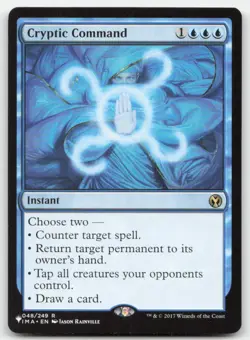 Cryptic Command (IMA) 48 PLST The List Reprints Magic MTG NM - Image 1