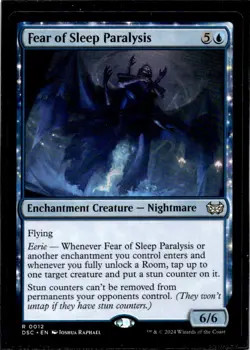 Fear of Sleep Paralysis Commander: Duskmourn: House of Horror Regular - Image 1