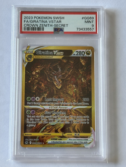 2023 Pokemon SWSH Crown Zenith - Giratina Vstar #GG69 PSA 9 - Image 1