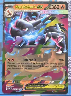 Pokemon Mega Charizard X ex 13/94 Phantasmal Flames Double Rare NM - Image 1