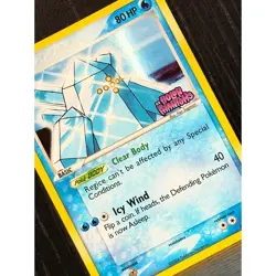 2006 Pokemon EX Holon Phantoms Regice 27/110 Holo Stamped LP - Image 3