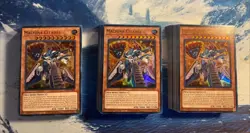 Yugioh Machina Structure Deck x3 NM 1st Edition - Image 1