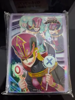 Yugioh Official Konami Judge Head Sleeves 2025 80ct Japanese Size NEW SEALED - Image 1