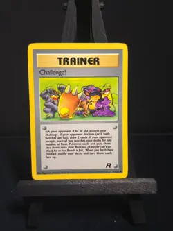Challenge! 74/82 Team Rocket Uncommon Pokemon Card WOTC (REF 1338) - Image 1