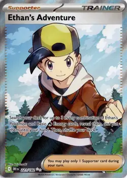 Ethan's Adventure - 221/182 SV10: Destined Rivals Pokemon Card TCG - Image 1