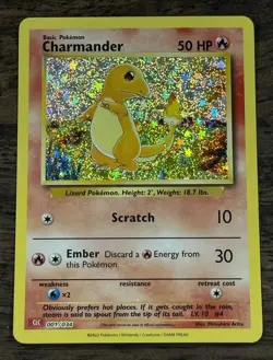 Charmander 001/034 Trading Card Game Classic Holo - Image 1