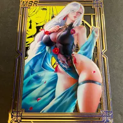 Goddess Story Gold METAL Card - Serial Number #005/200! Girl Anime **READ** - Image 1