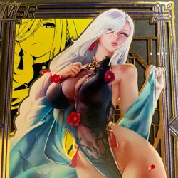 Goddess Story Gold METAL Card - Serial Number #005/200! Girl Anime **READ** - Image 2
