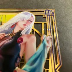 Goddess Story Gold METAL Card - Serial Number #005/200! Girl Anime **READ** - Image 5