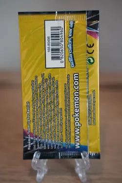 7.69g Pokemon TCG Team Up Mini Booster Pack 3 Card Reshiram Pikachu Art Sealed - Image 3