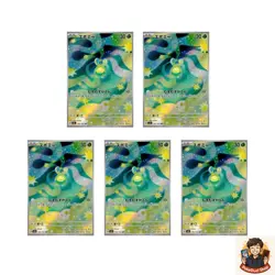 5 card Budew AR 196/193 M2a MEGA Dream ex - Pokemon Card Japanese MEGA - Image 1