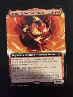 Avatar Roku, Firebender (Extended Art) Avatar: The Last Airbender 191 M NM - Image 1