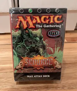 Magic The Gathering Scourge Max Attax New Sealed Theme Deck ENGLISH MTG - Image 1