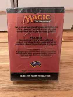 Magic The Gathering Scourge Max Attax New Sealed Theme Deck ENGLISH MTG - Image 2