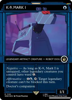 K-9, Mark I (Showcase) (Surge Foil) [WHO - 1128] - NM TCG MTG - Image 1