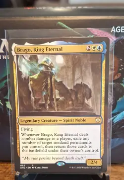 MTG Brago, King Eternal Commander: Kaldheim Regular - Image 1