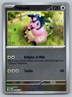 Pokemon TCG ME01: Mega Evolution Miltank 106/132 Reverse Holo - Image 1