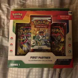 Pokemon TCG First Partner Illustration Collection Series 1 SEALED - Image 1