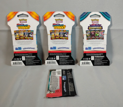 Pokemon TCG: Scarlet & Violet Booster Pack Random LOT of 4 Brand NEW SEE PICS - Image 2