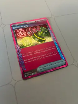 Unfair Stamp 165/167 Twilight Masquerade TWM SV06 Pokemon TCG Ace Spec NM - Image 2