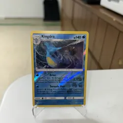 Pokemon Burning Shadows Kingdra Rare Reverse Holo 31/147 NM - Image 1