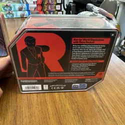 Pokemon TCG: Team Rocket Tin Sealed FULL SET ALL 3 Tins! - Image 5