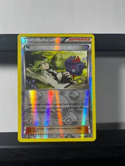 N (Supporter) 105/124 Reverse Holo XY - Fates Collide NM Pokemon TCG - Image 1