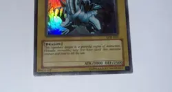 Yugioh Blue-Eyes White Dragon LOB-E001 Ultra Rare (NM) (A) OG Print - Image 3