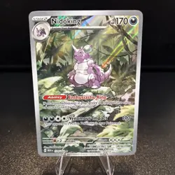 2023 POKEMON SCARLET & VIOLET 151 #174 NIDOKING [NM] - Image 1