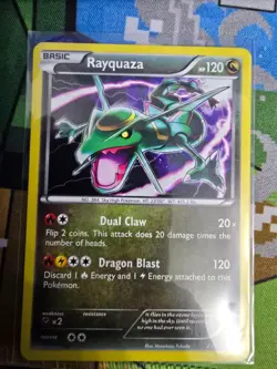 Pokemon TCG Rayquaza EX XY141 XY Black Star Promo - Image 1