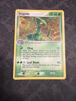 Pokemon TCG Sceptile Holo 4/17 2004 POP Series 1 Promo - Image 1