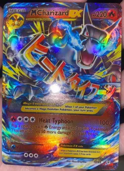 2016 Pokemon Generations M Charizard EX 12/83 Ultra Rare Full Art Holo NM 🔥 - Image 1