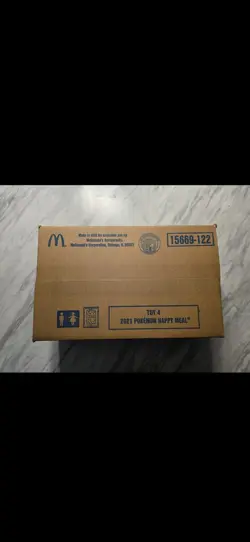 POKEMON MCDONALD'S SEALED CASE (2021) 150 BOOSTER PACKS 25TH ANNIVERSARY TOY 1 - Image 1