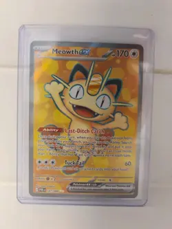 Meowth ex 107/088 Ultra Rare Perfect Order Pokemon TCG Near Mint - Image 2