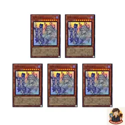 5 card Lovely Labrynth of the Silver Castle LPST-JP017 Ultra Rare YuGiOh - Image 1