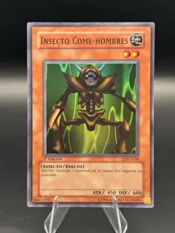 YuGiOh Insecto Come-Hombres Man-Eater Bug #BIY-S046 1st Edition Spanish MP - Image 1