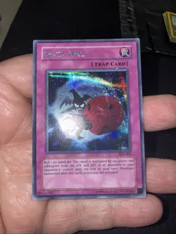 Yu-Gi-Oh! Skull Dice EDS-003 Eternal Duelist Soul Secret Rare Trap. Holo Silver - Image 2