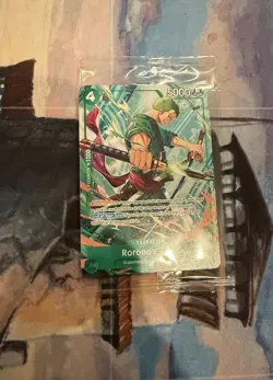 One Piece TCG - Roronoa Zoro, P-114, 2026 C2E2 ACEN Promo Card, English Sealed - Image 1