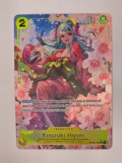 ONE PIECE - KOUZUKI HIYORI - ENGLISH ALT ART OP06-106 - THE BEST PRB-01 - Image 1