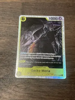 Gecko Moria - OP14-104 SR Foil - THE AZURE SEA'S SEVEN One Piece TCG - ENGLISH - Image 1